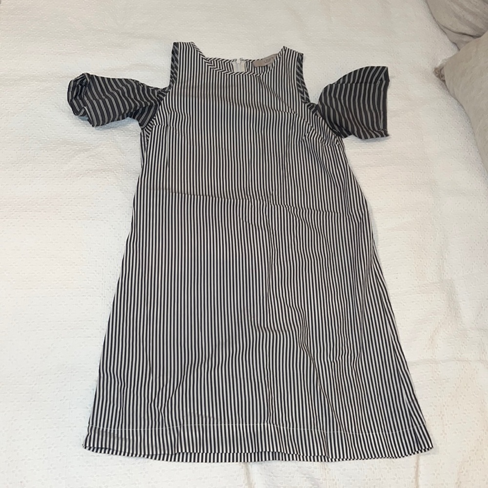 Loft pinstripe dress